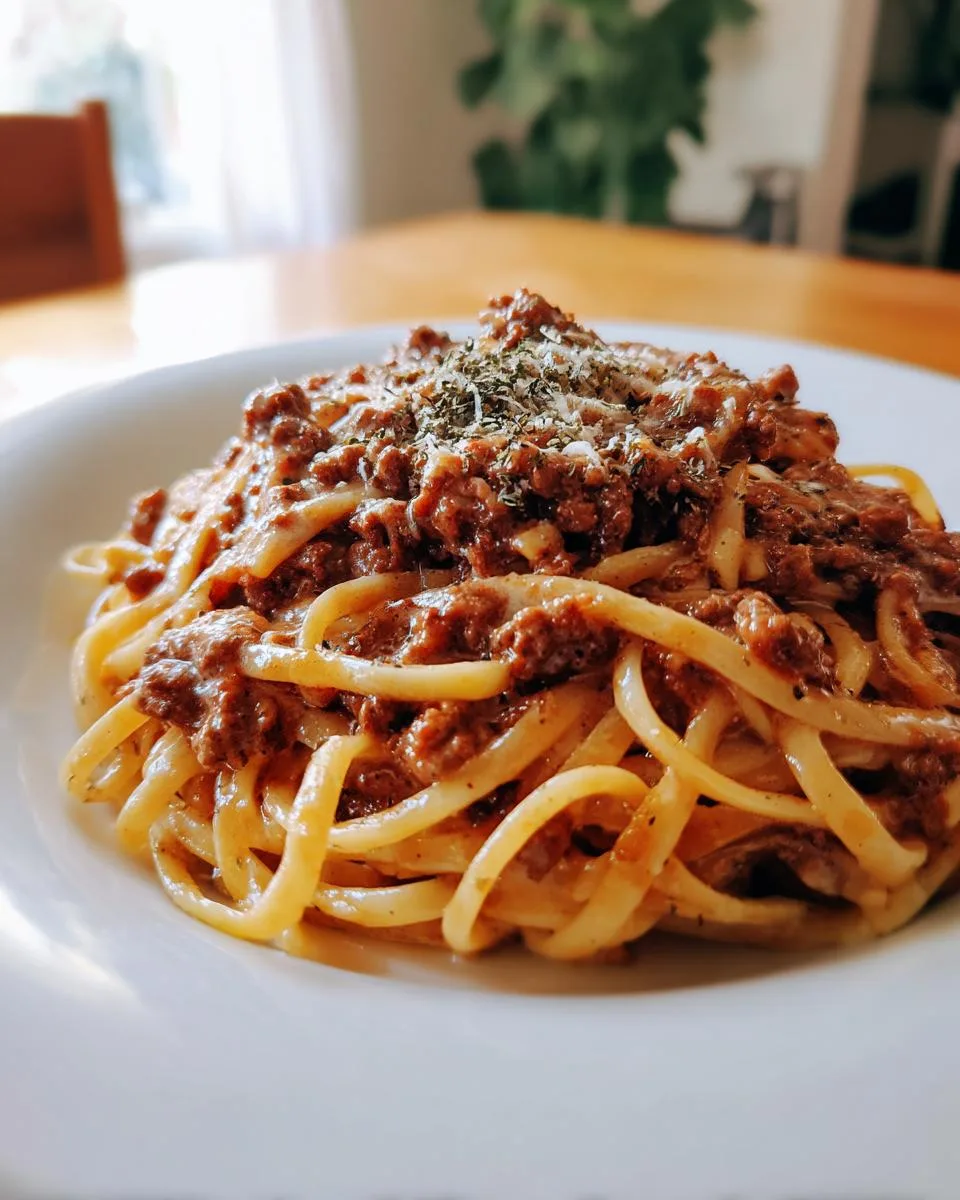 Creamy Beef Pasta - detail 2