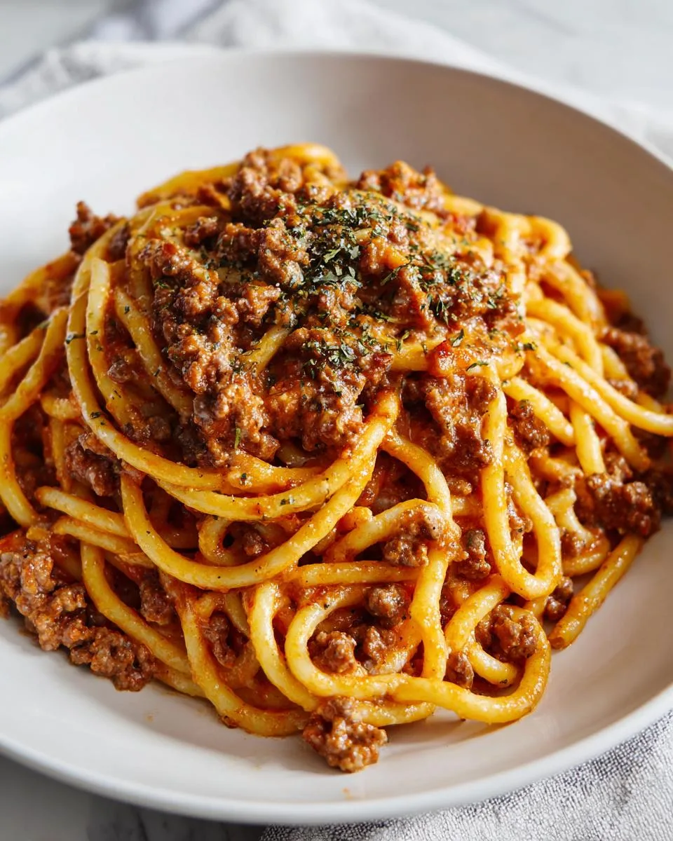 Creamy Beef Pasta - detail 4