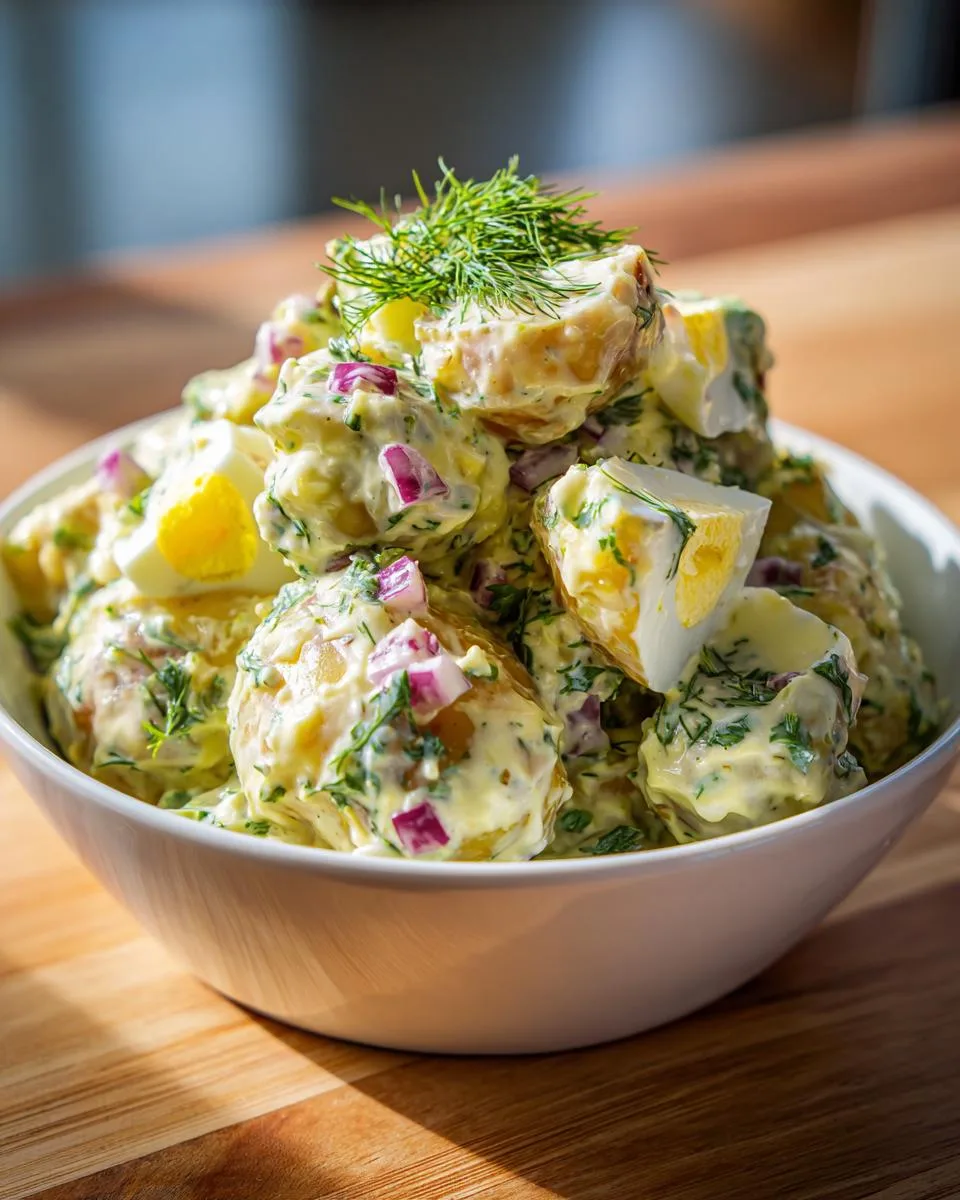Creamy Potato Salad Recipe - detail 1