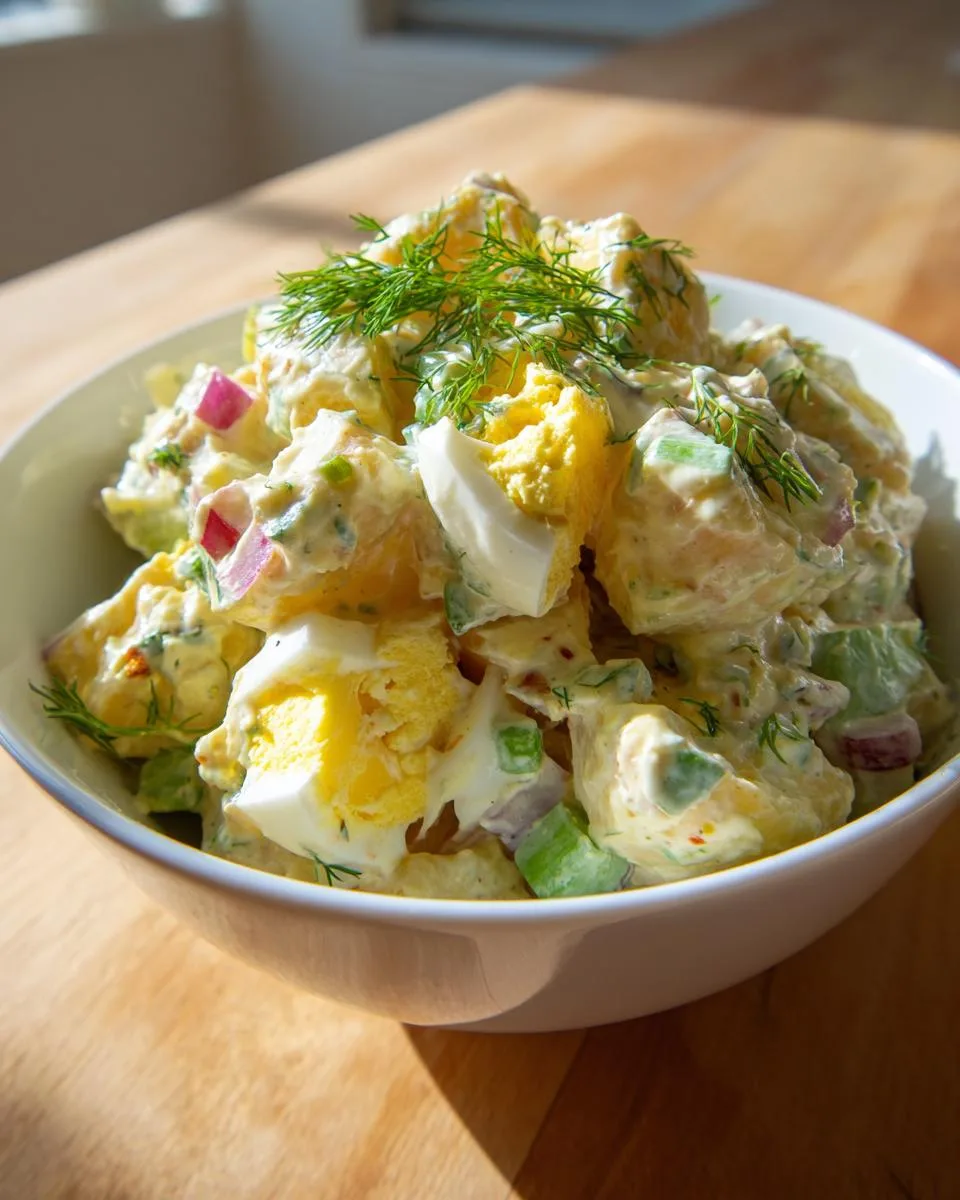 Creamy Potato Salad Recipe - detail 2
