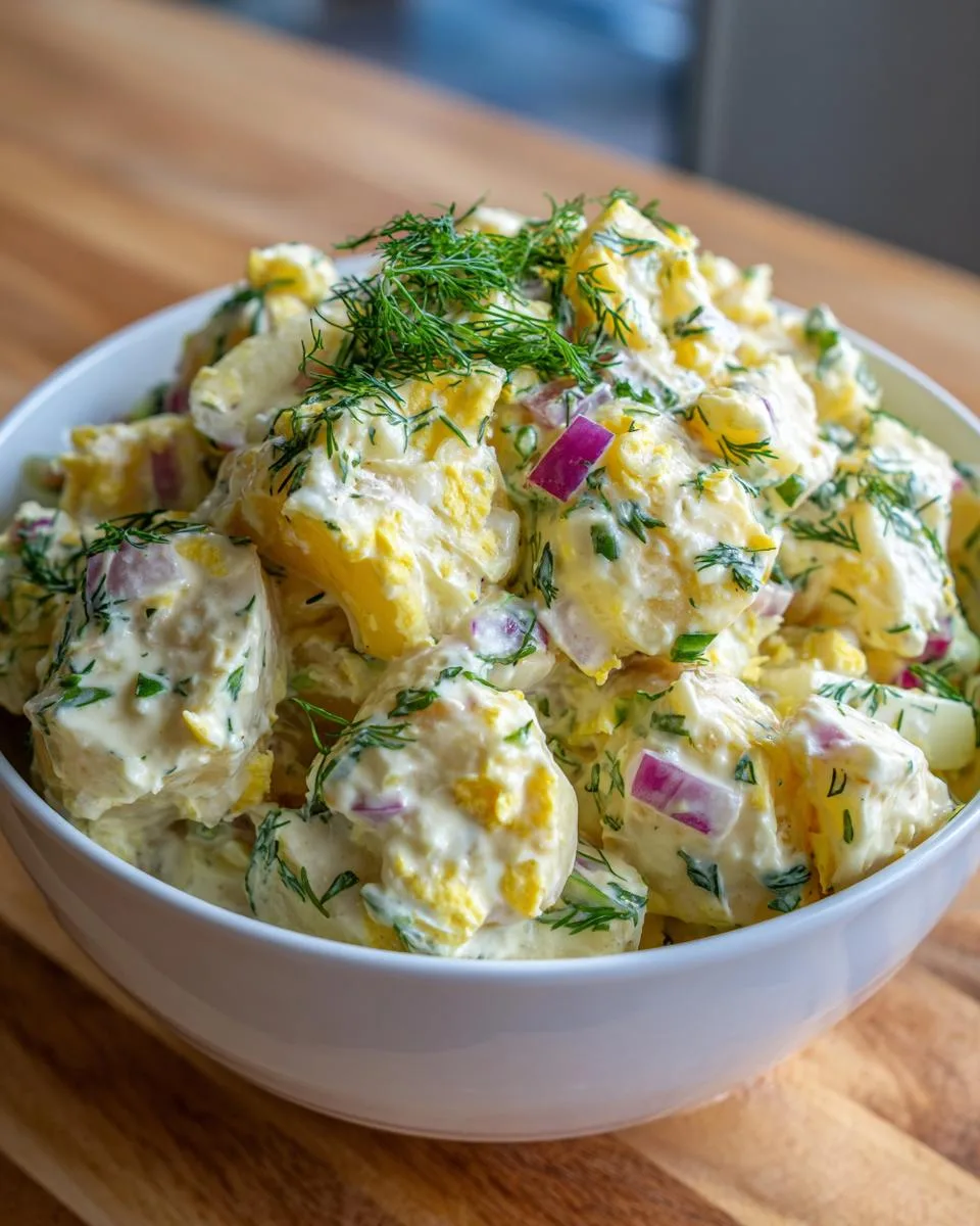 Creamy Potato Salad Recipe - detail 3