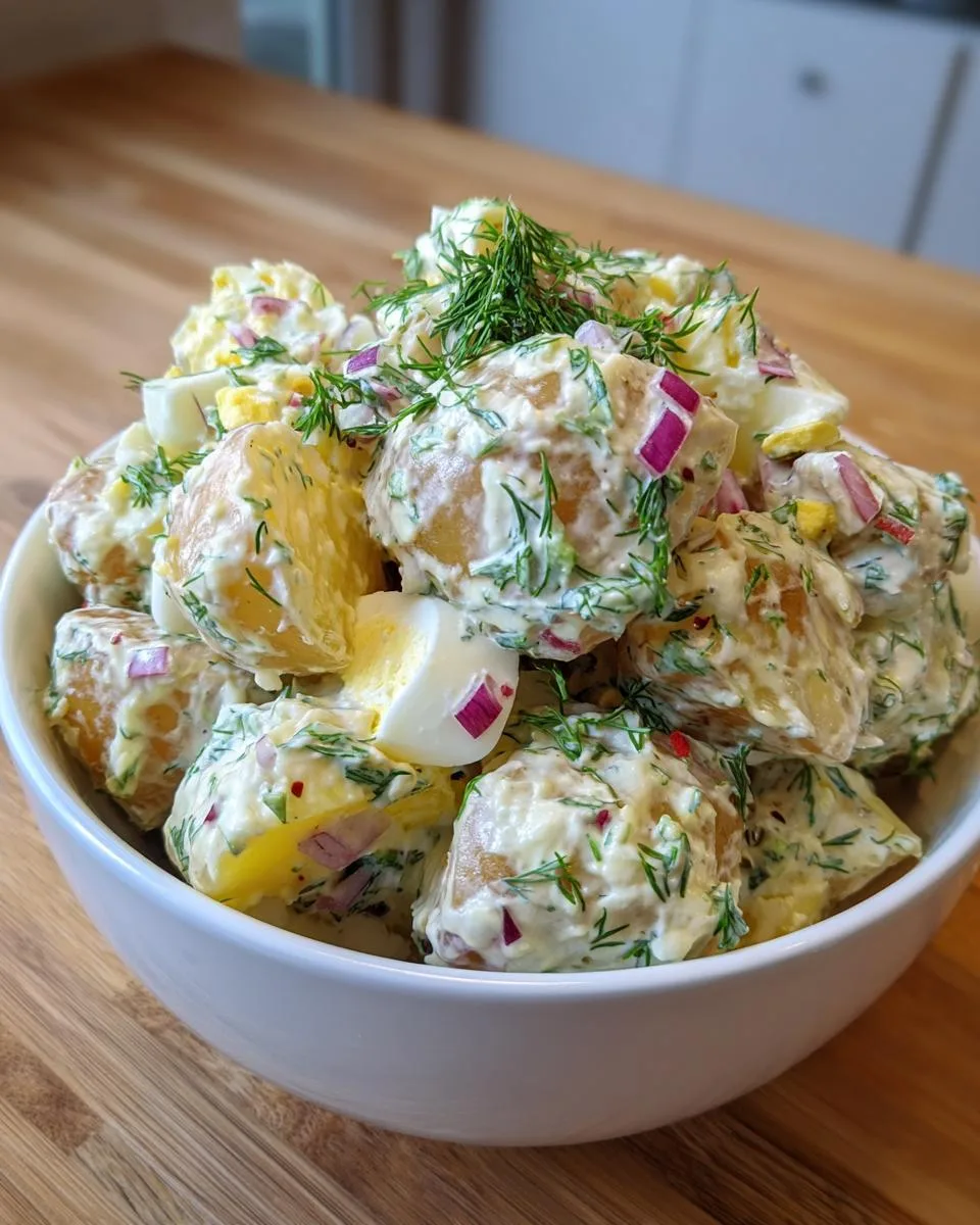 Creamy Potato Salad Recipe - detail 4