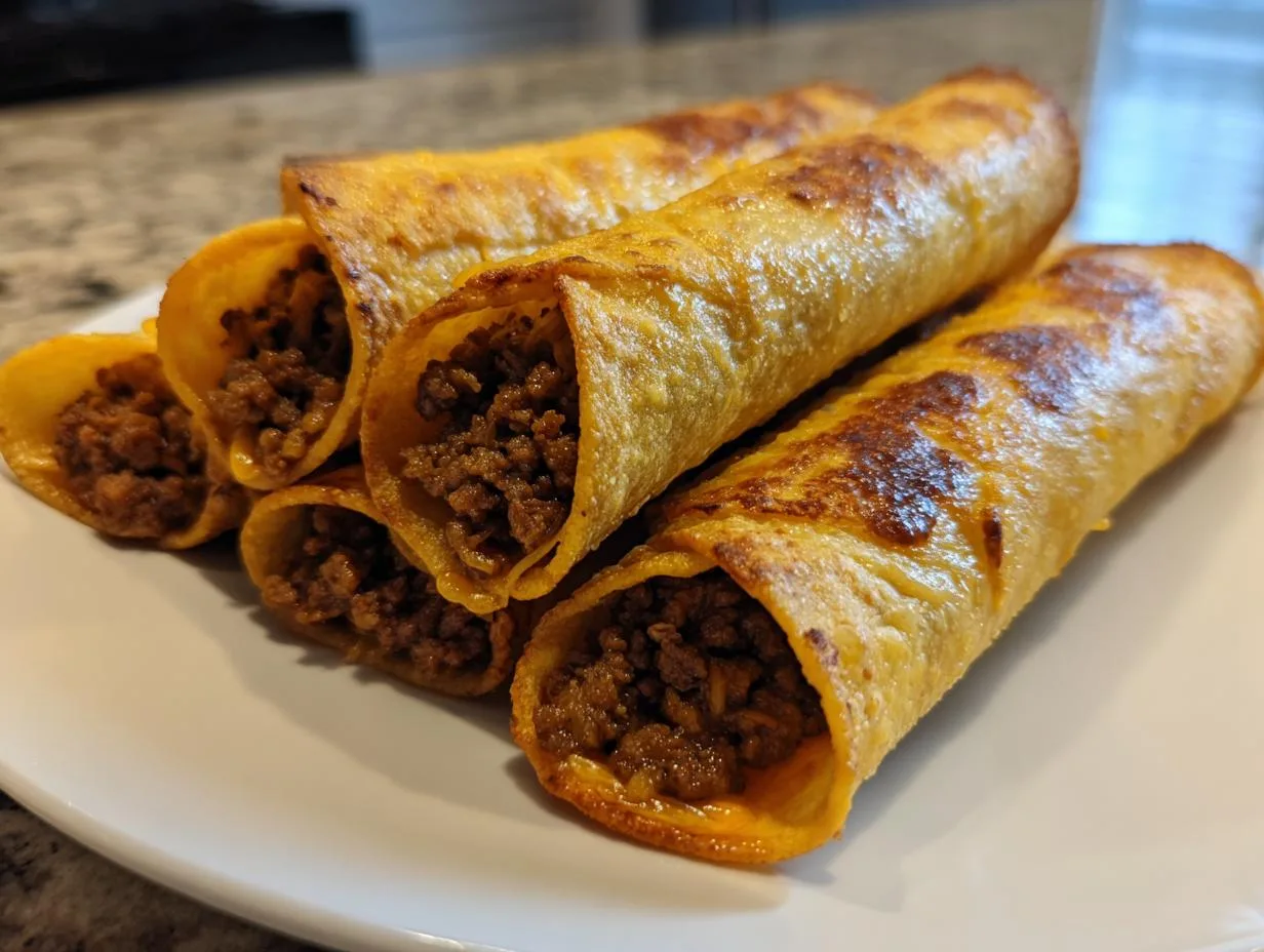 5 Secret Tips for Crispy Cheesy Beef Taquitos That Never Crack