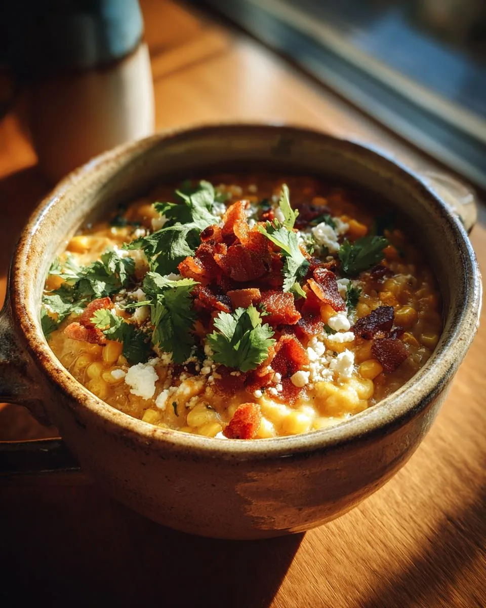 Crockpot Mexican Street Corn Soup - detail 5