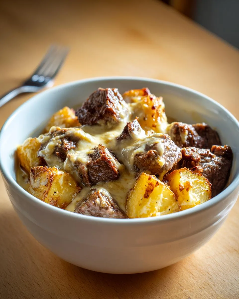 Crockpot Steak Potato Bake - detail 1