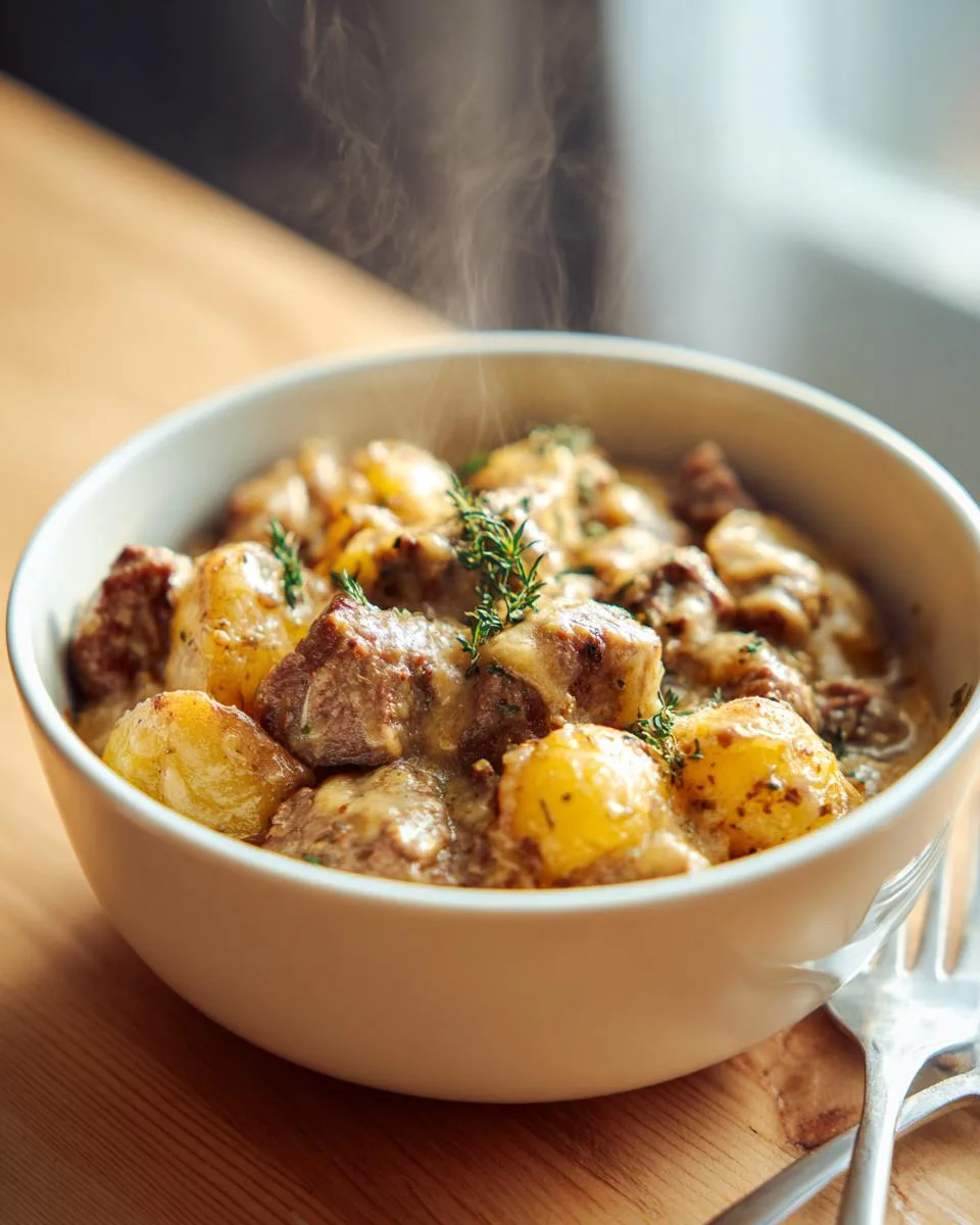 Crockpot Steak Potato Bake - detail 2