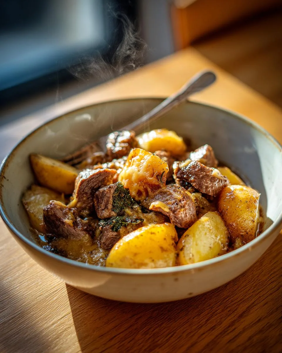 Crockpot Steak Potato Bake - detail 5