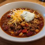Dr Pepper Beef Chili