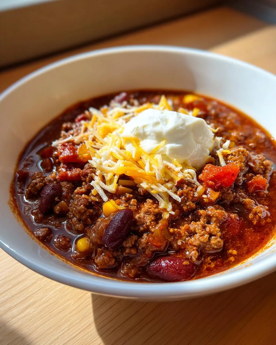Dr Pepper Beef Chili - detail 4