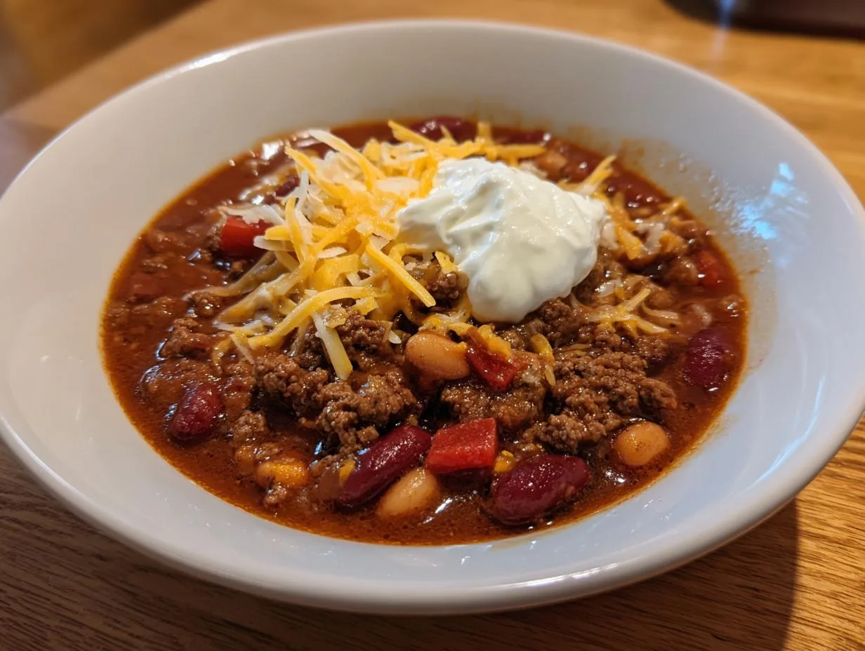 Irresistible Dr Pepper Beef Chili Recipe in 4 Hours