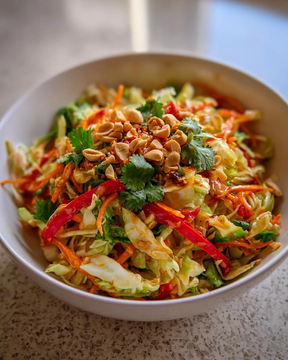 Easy Cabbage Salad - detail 2