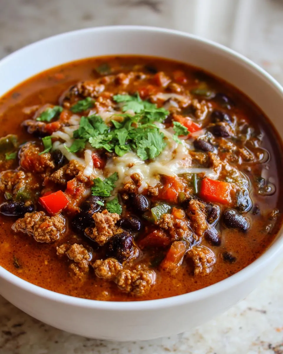 Easy Taco Soup - detail 5