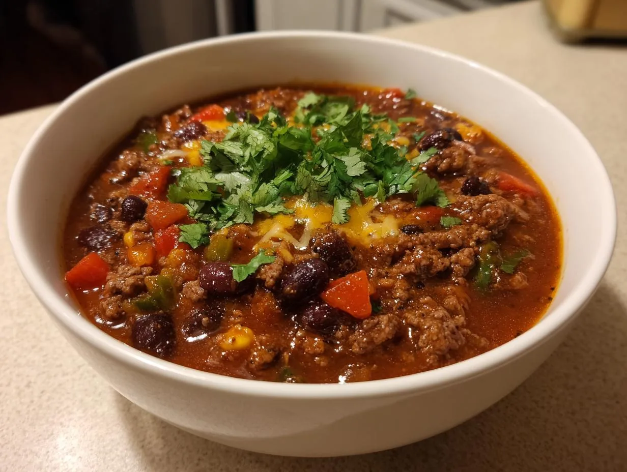 “35-Minute Easy Taco Soup Your Family Will Crave”