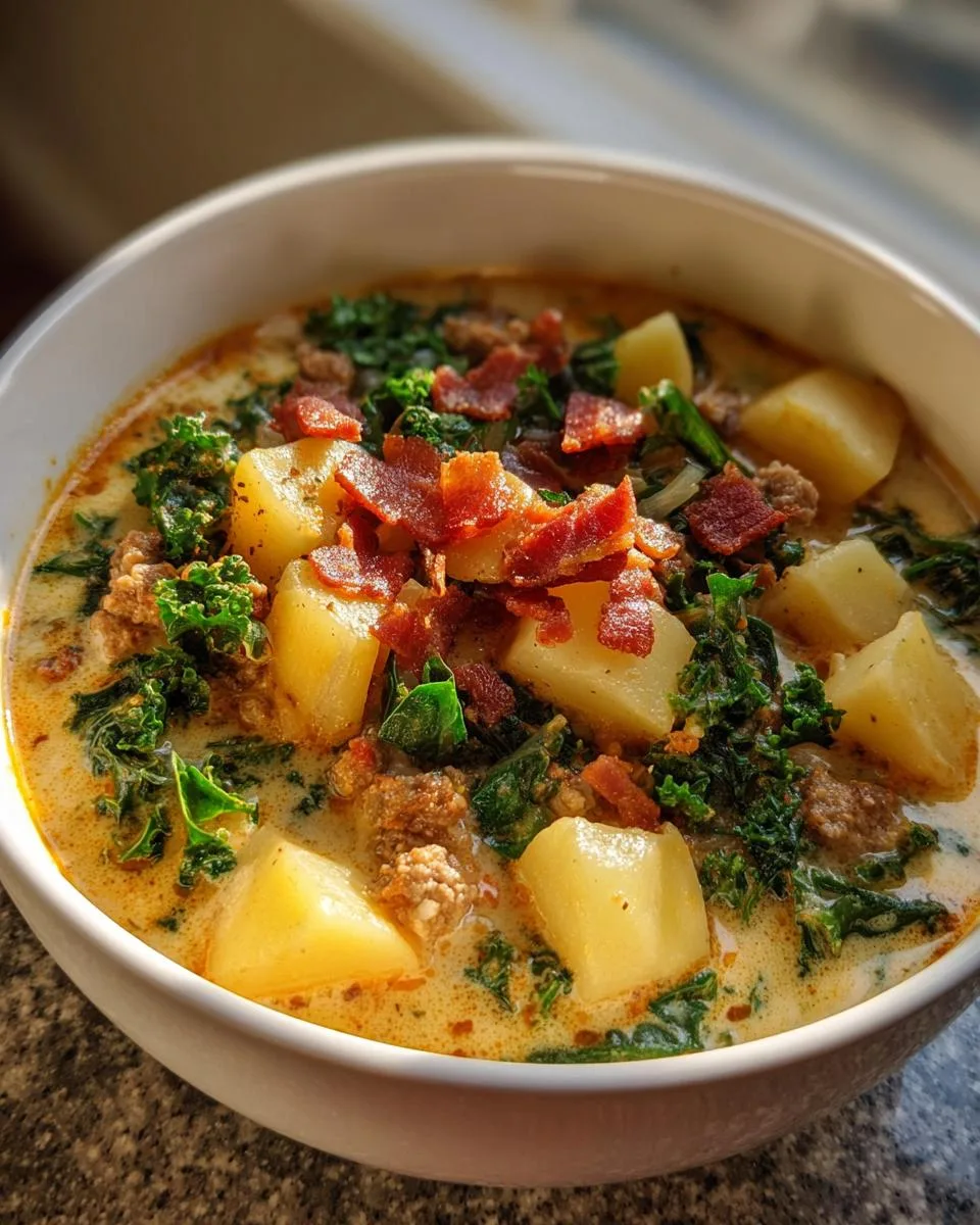 Easy Zuppa Toscana Soup - detail 1