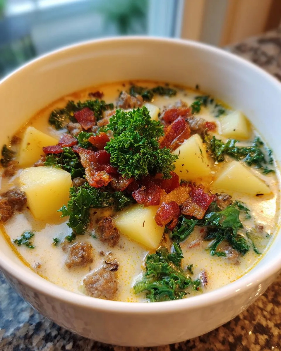 Easy Zuppa Toscana Soup - detail 3