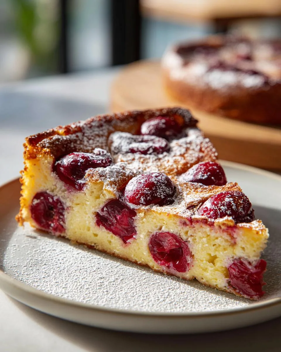 French Cherry Clafoutis Recipe - detail 4