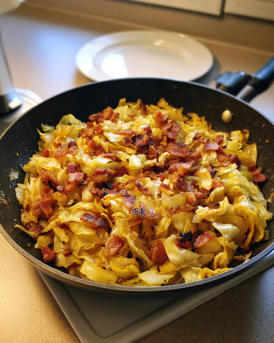 Fried Cabbage Recipe - detail 6