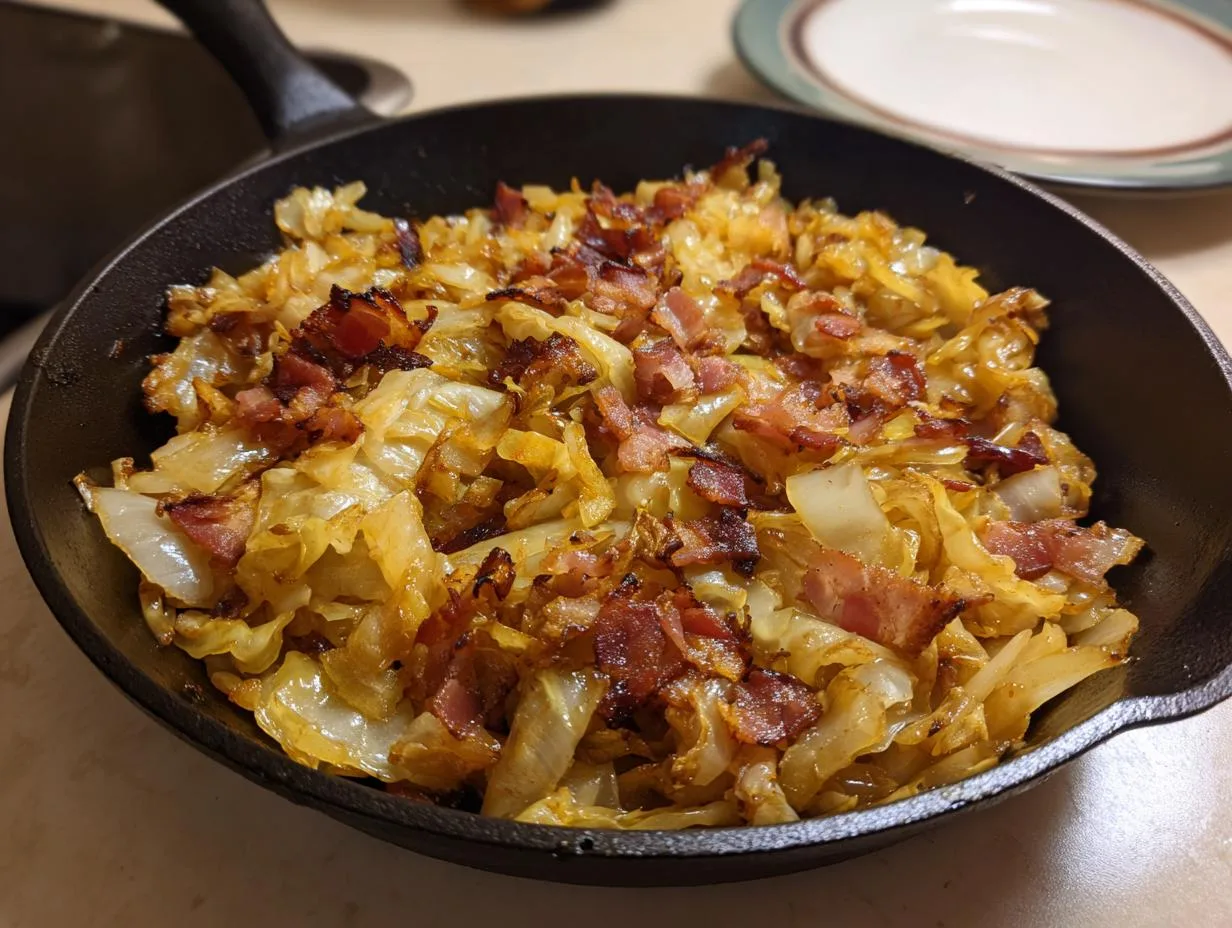 Irresistible 30-Minute Fried Cabbage Recipe with Bacon