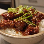 Ground Beef Hot Honey Bowl