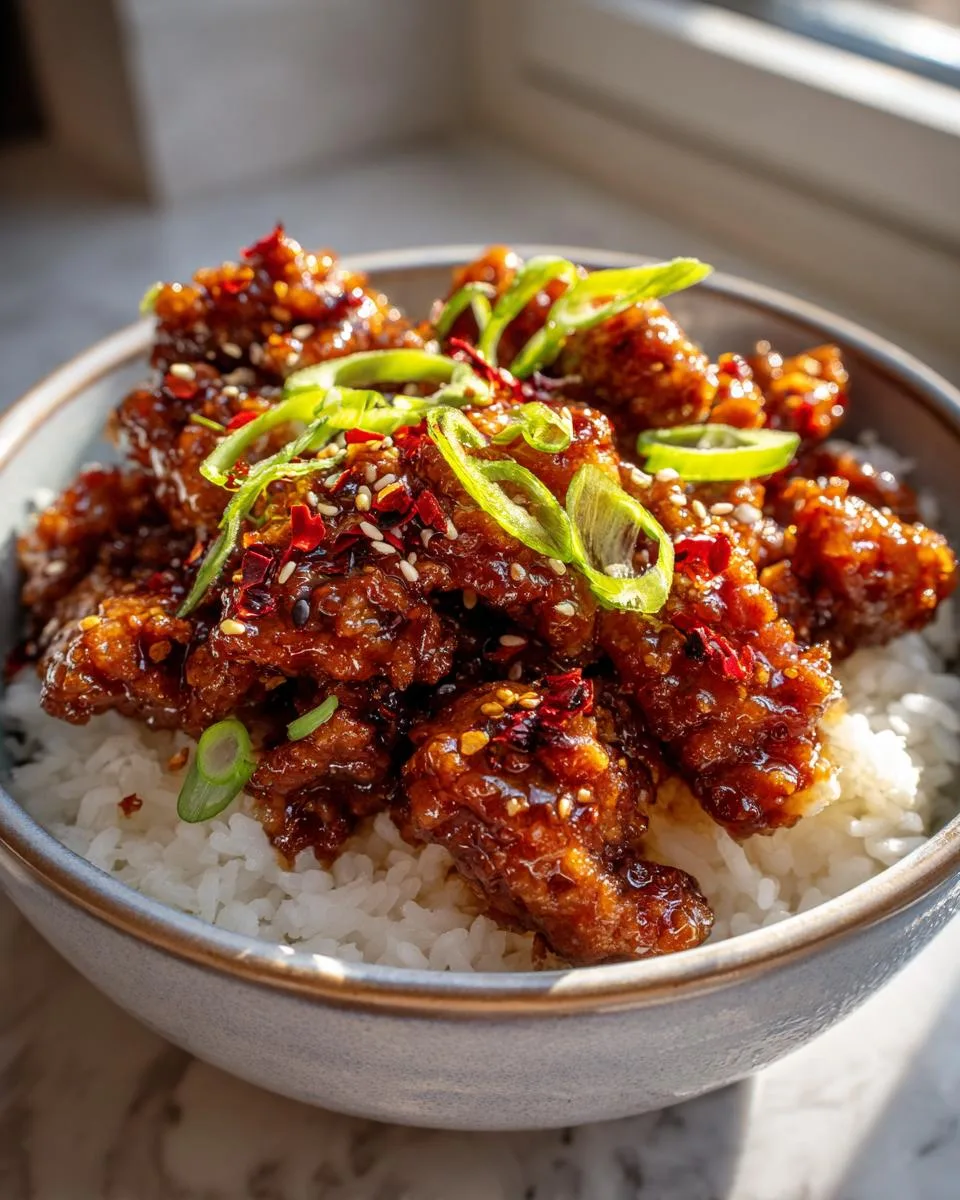 Ground Beef Hot Honey Bowl - detail 2