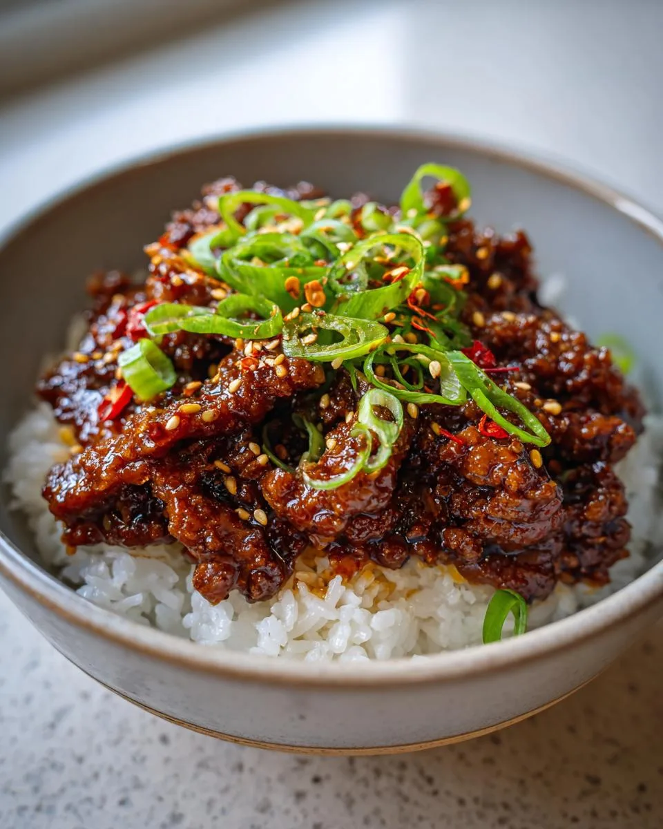 Ground Beef Hot Honey Bowl - detail 4