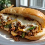 Ground Beef Philly Cheesesteaks