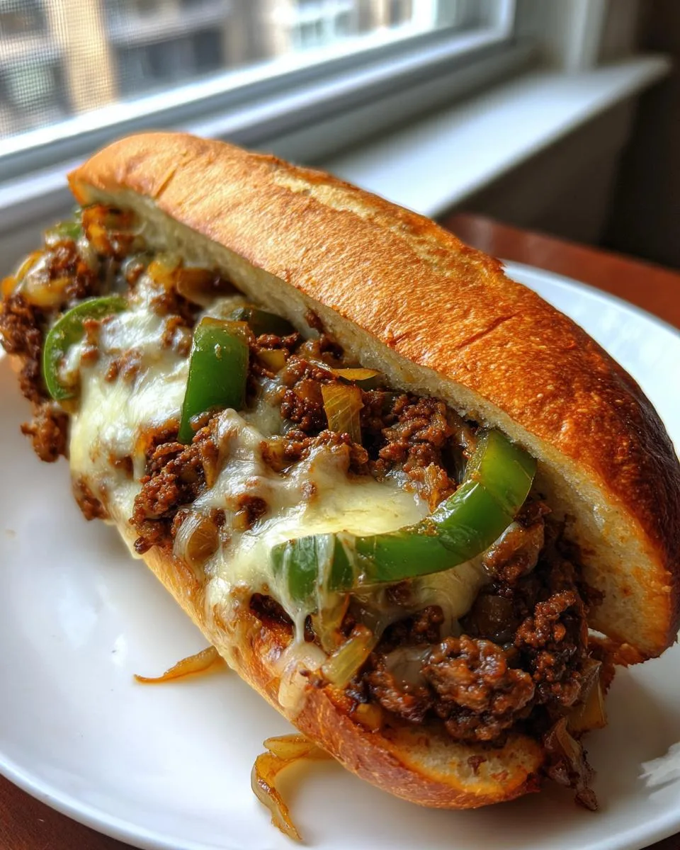 Ground Beef Philly Cheesesteaks - detail 3