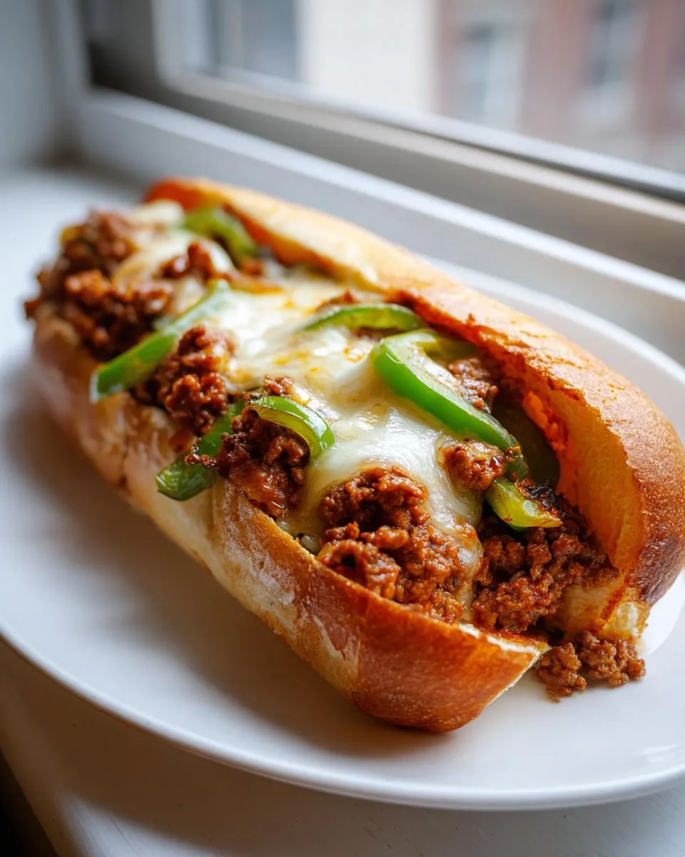 Ground Beef Philly Cheesesteaks - detail 4