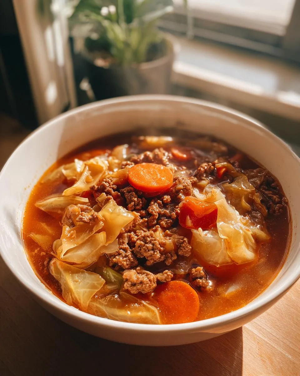 Hamburger Cabbage Soup - detail 1