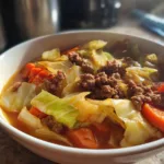 Hamburger Cabbage Soup