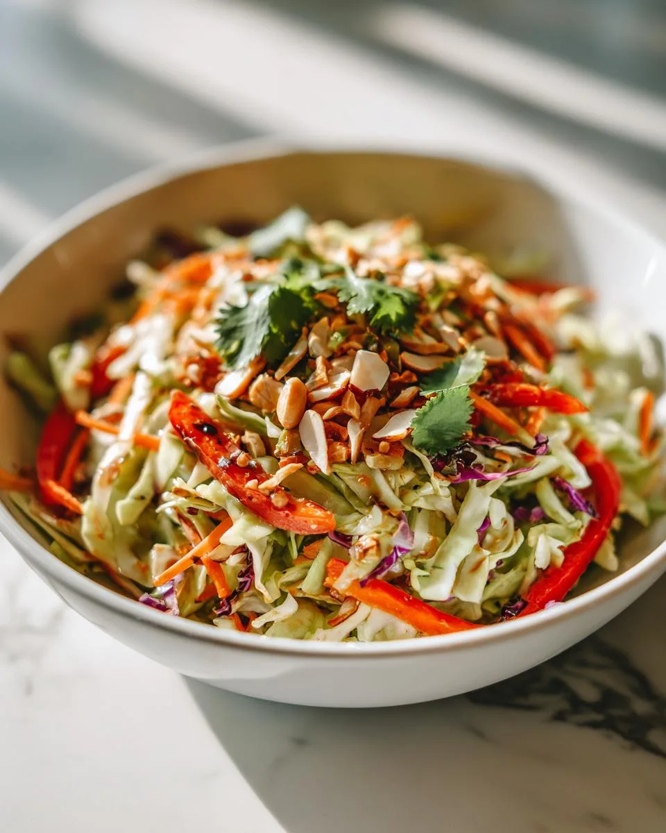 Healthy Cabbage Salad - detail 2