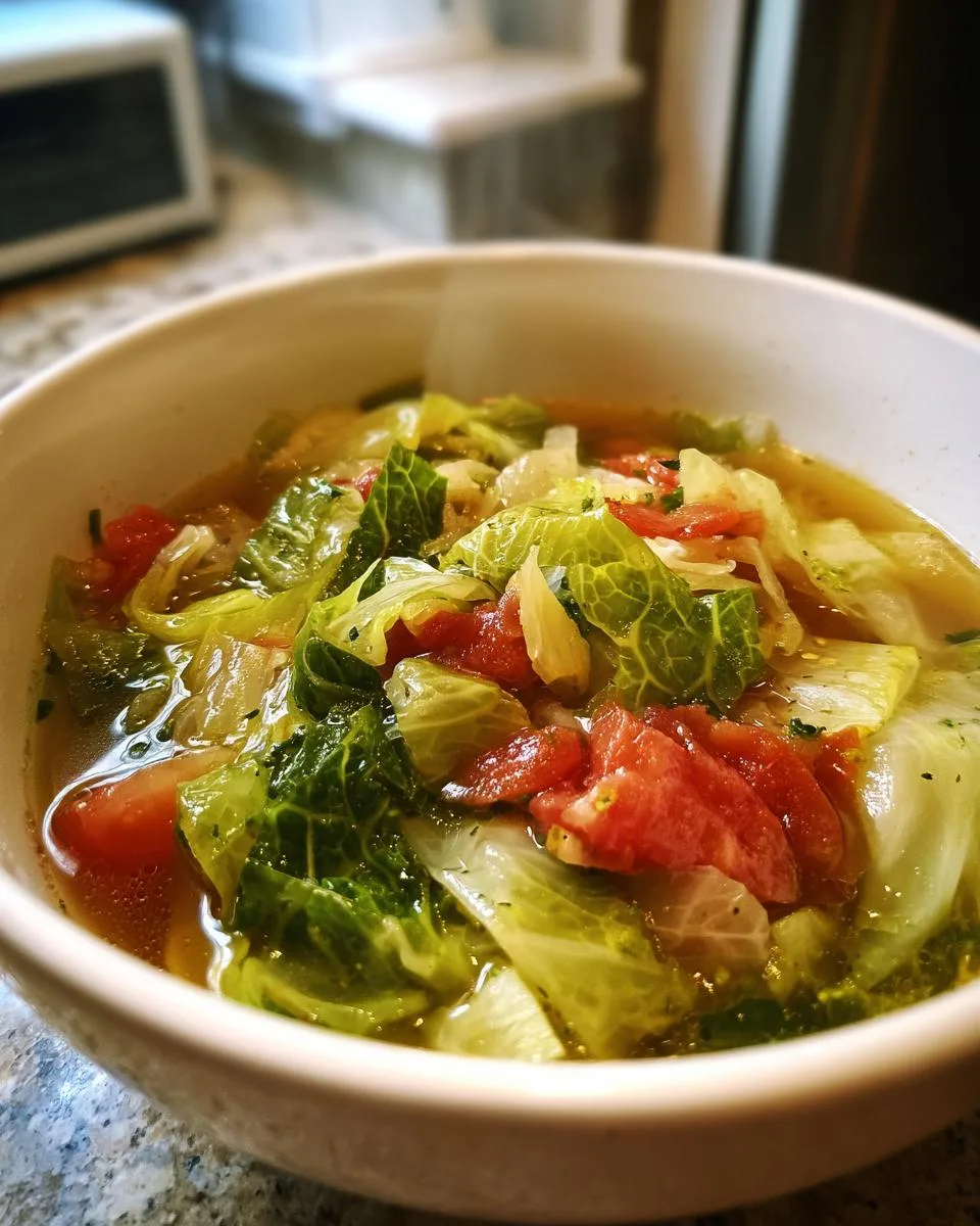 Healthy Cabbage Soup - detail 1