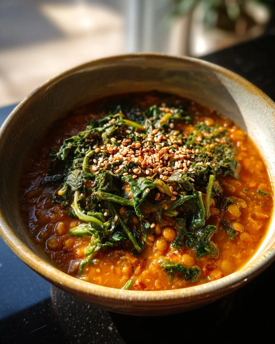 High Protein Lentil Soup - detail 3