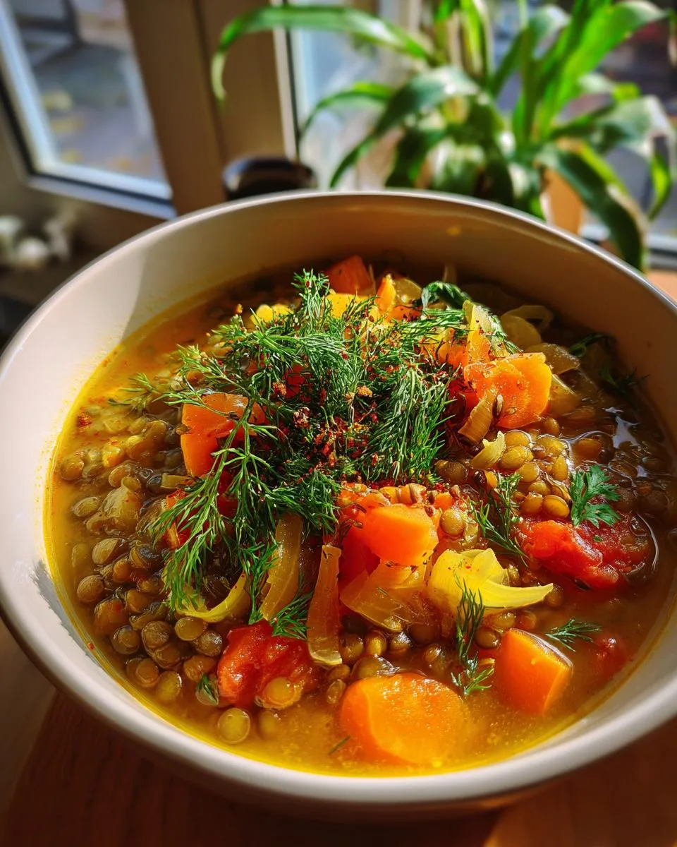 Lentil Cabbage Soup - detail 3
