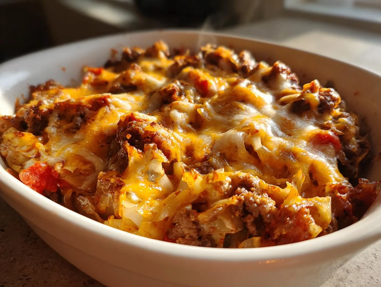 35-Minute Low Carb Cabbage Casserole – Effortless Comfort Magic