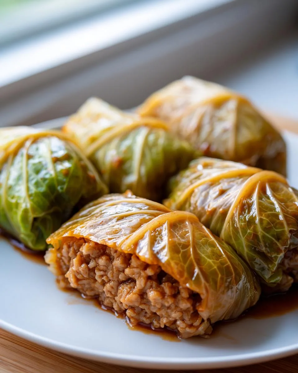 Napa Cabbage Rolls Recipe - detail 1