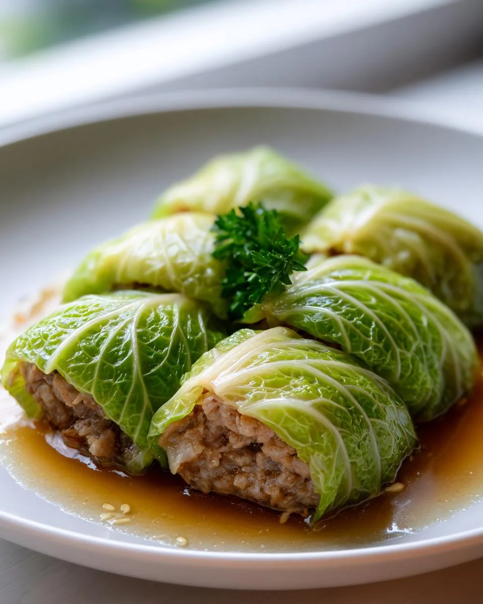 Napa Cabbage Rolls Recipe - detail 2