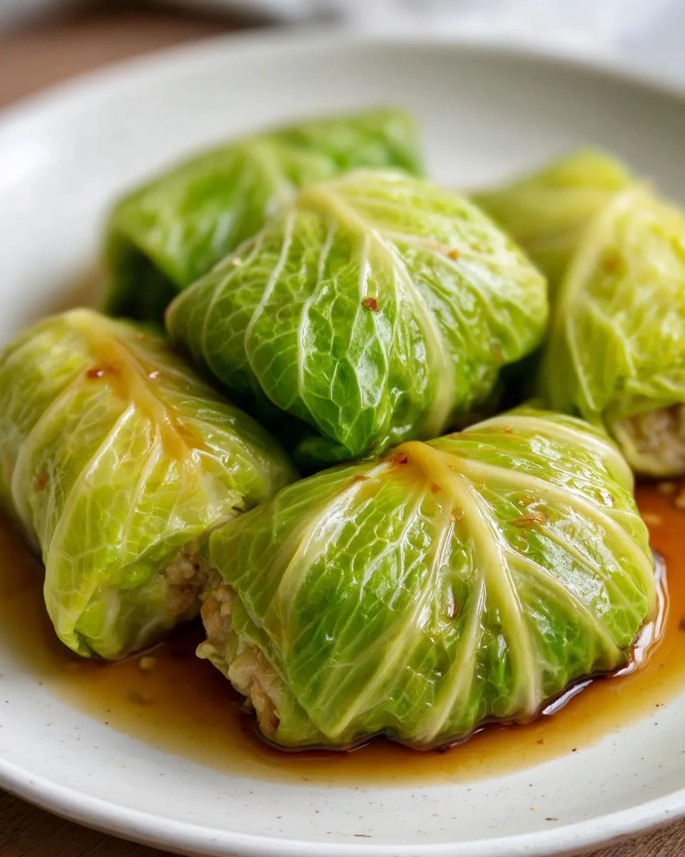 Napa Cabbage Rolls Recipe - detail 3