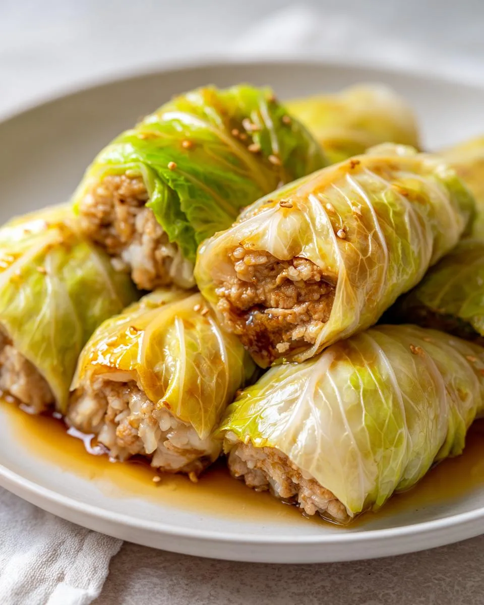 Napa Cabbage Rolls Recipe - detail 4