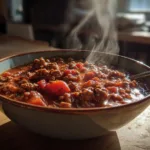 No Bean Beef Chili