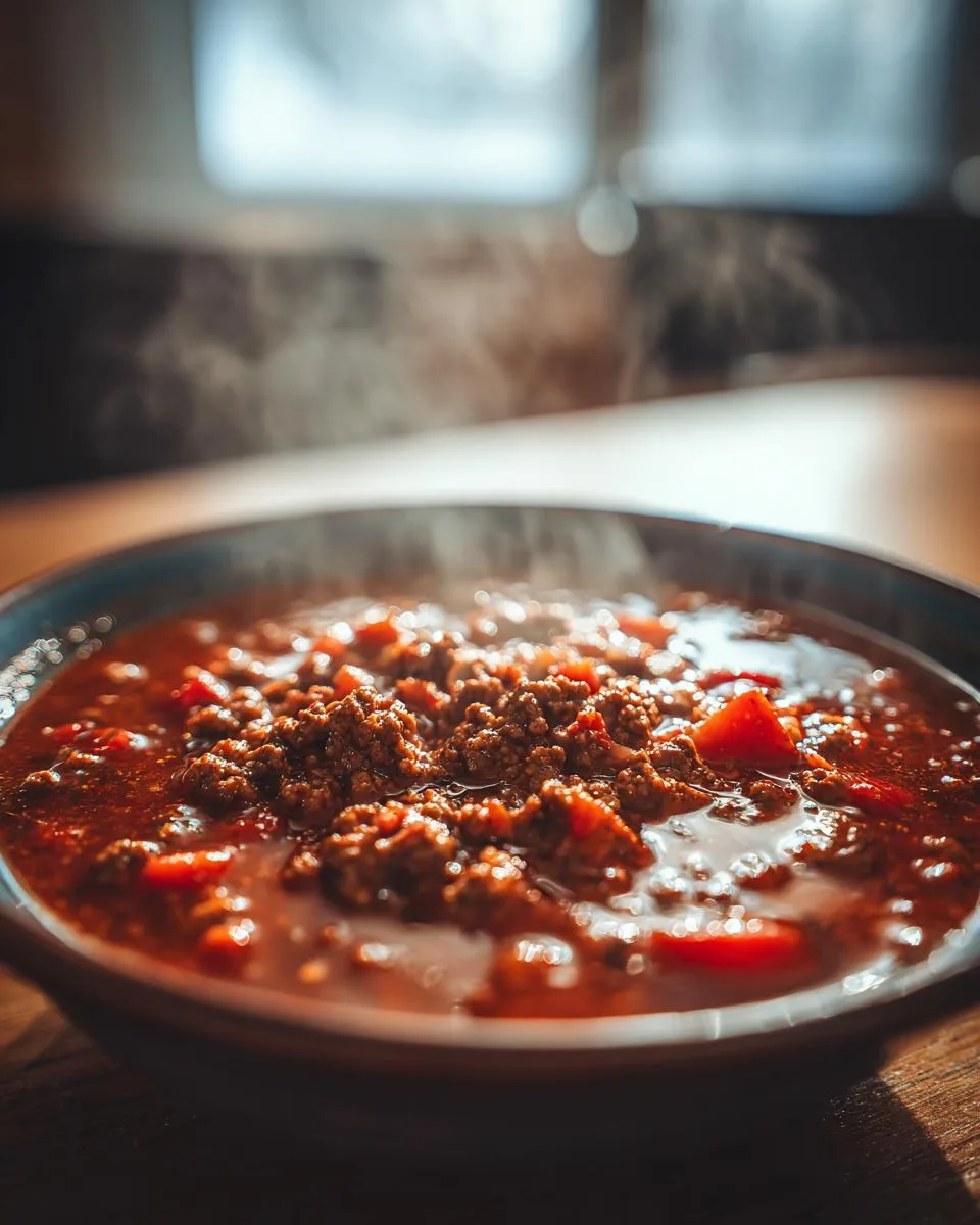 No Bean Beef Chili - detail 3