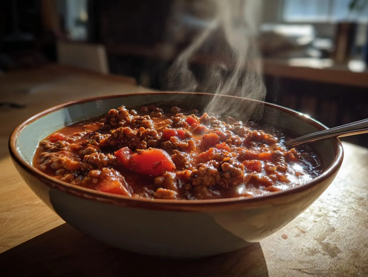 Juicy No Bean Beef Chili Recipe in Just 40 Minutes