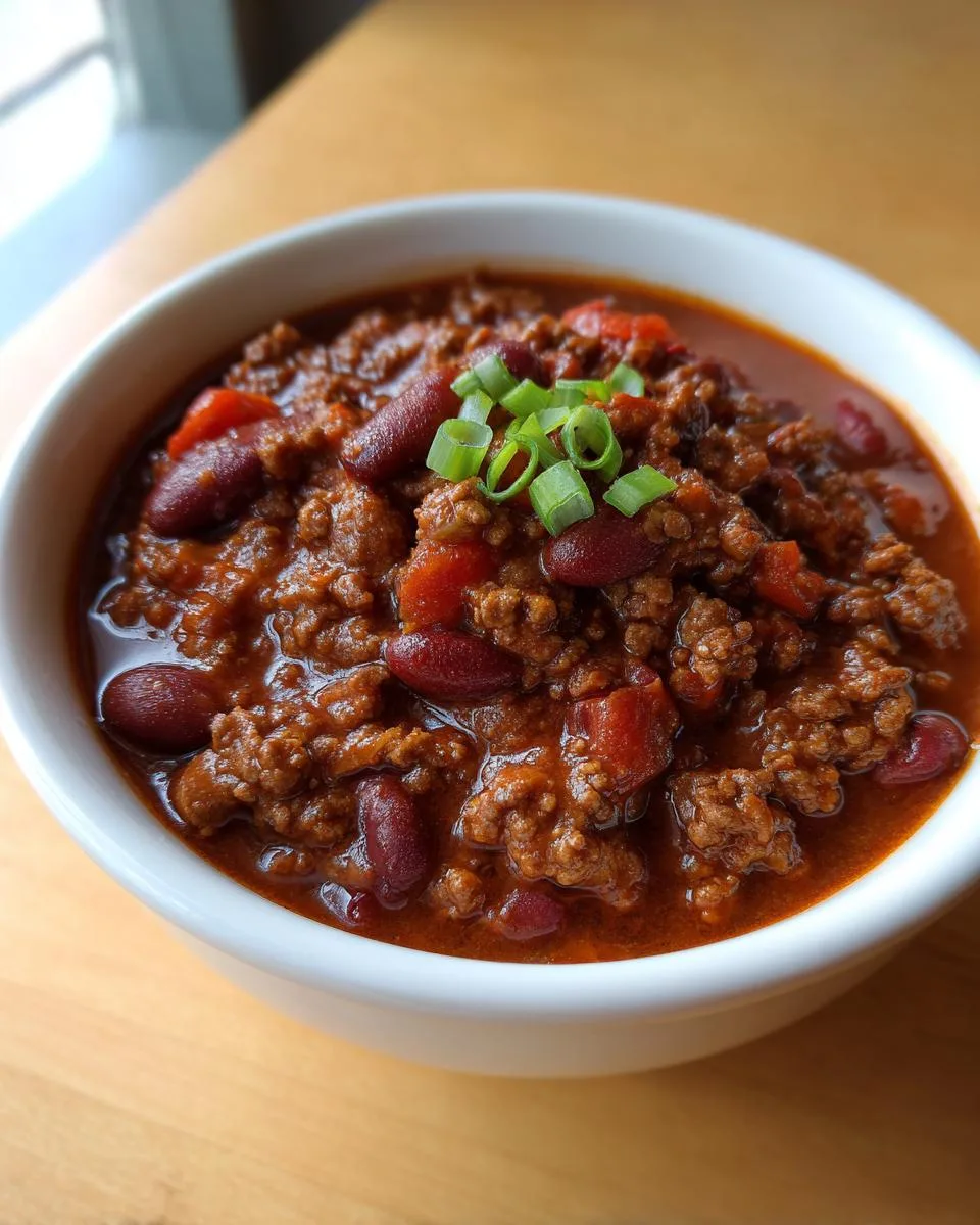 Old Fashioned Beef Chili - detail 1