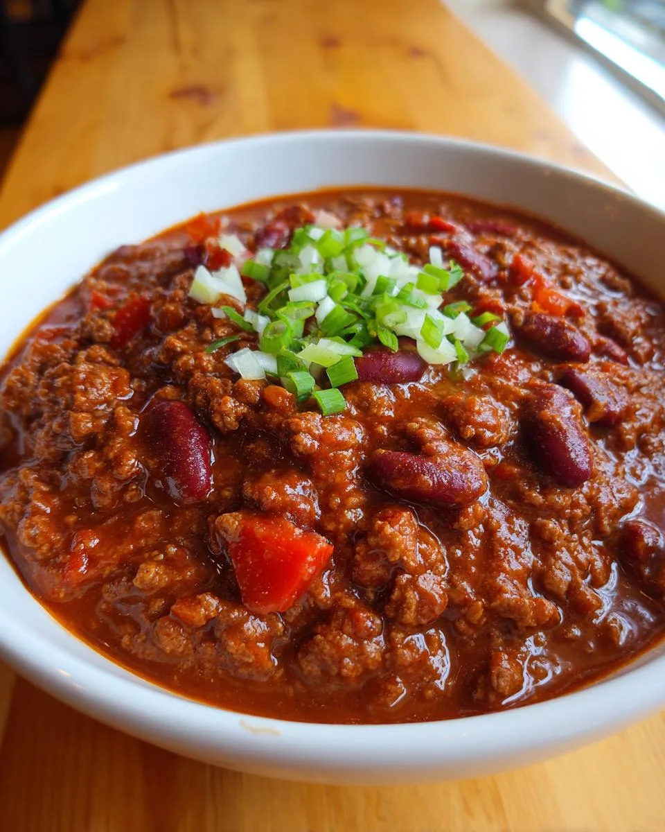 Old Fashioned Beef Chili - detail 2