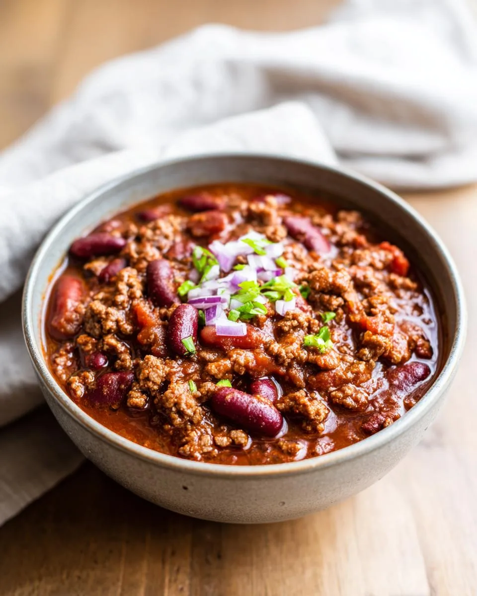 Old Fashioned Beef Chili - detail 3