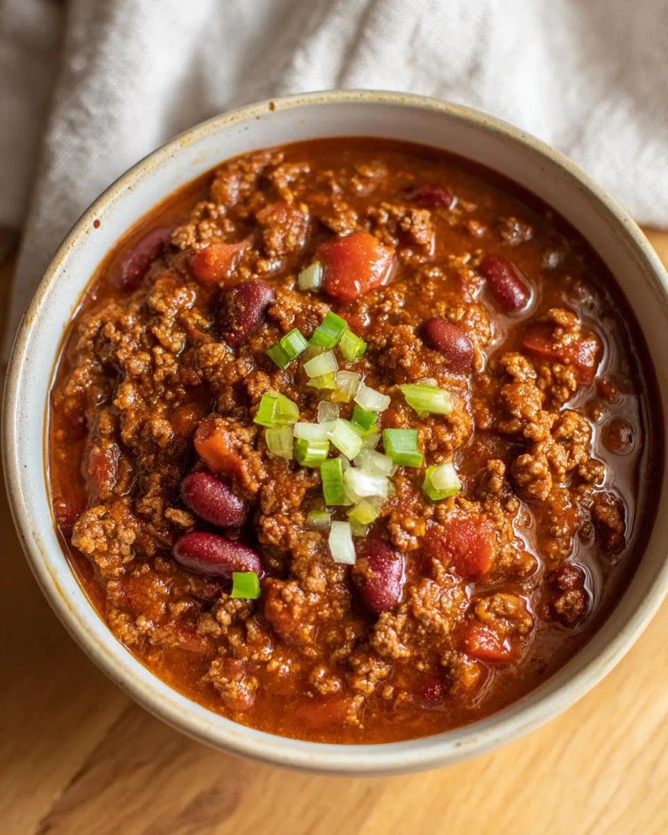 Old Fashioned Beef Chili - detail 4