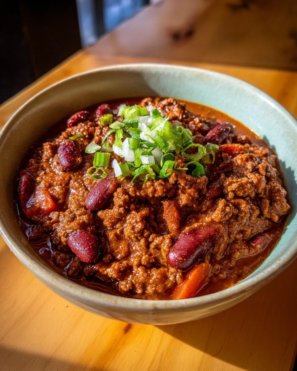 Old Fashioned Beef Chili - detail 5