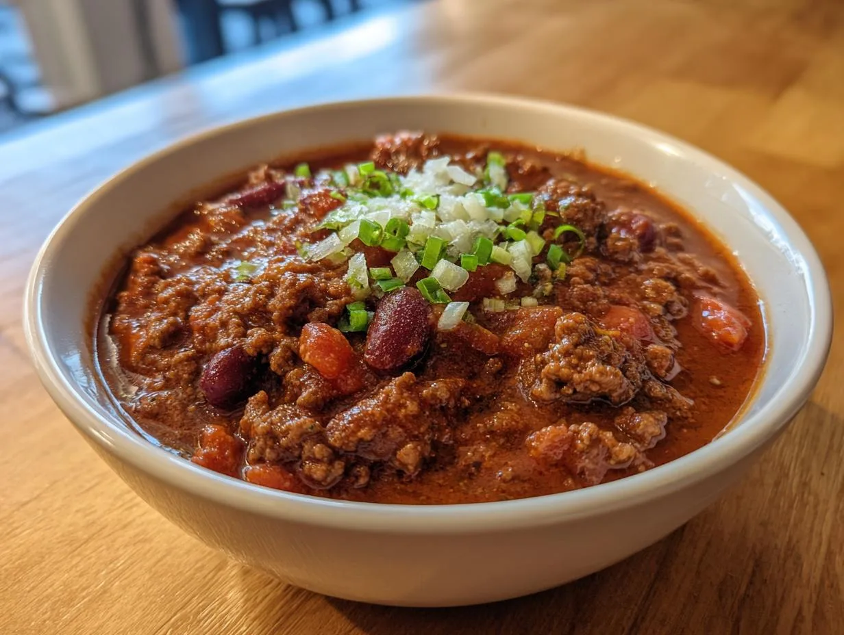 Hearty 1-Pot Old Fashioned Beef Chili Recipe (Under 1 Hour!)