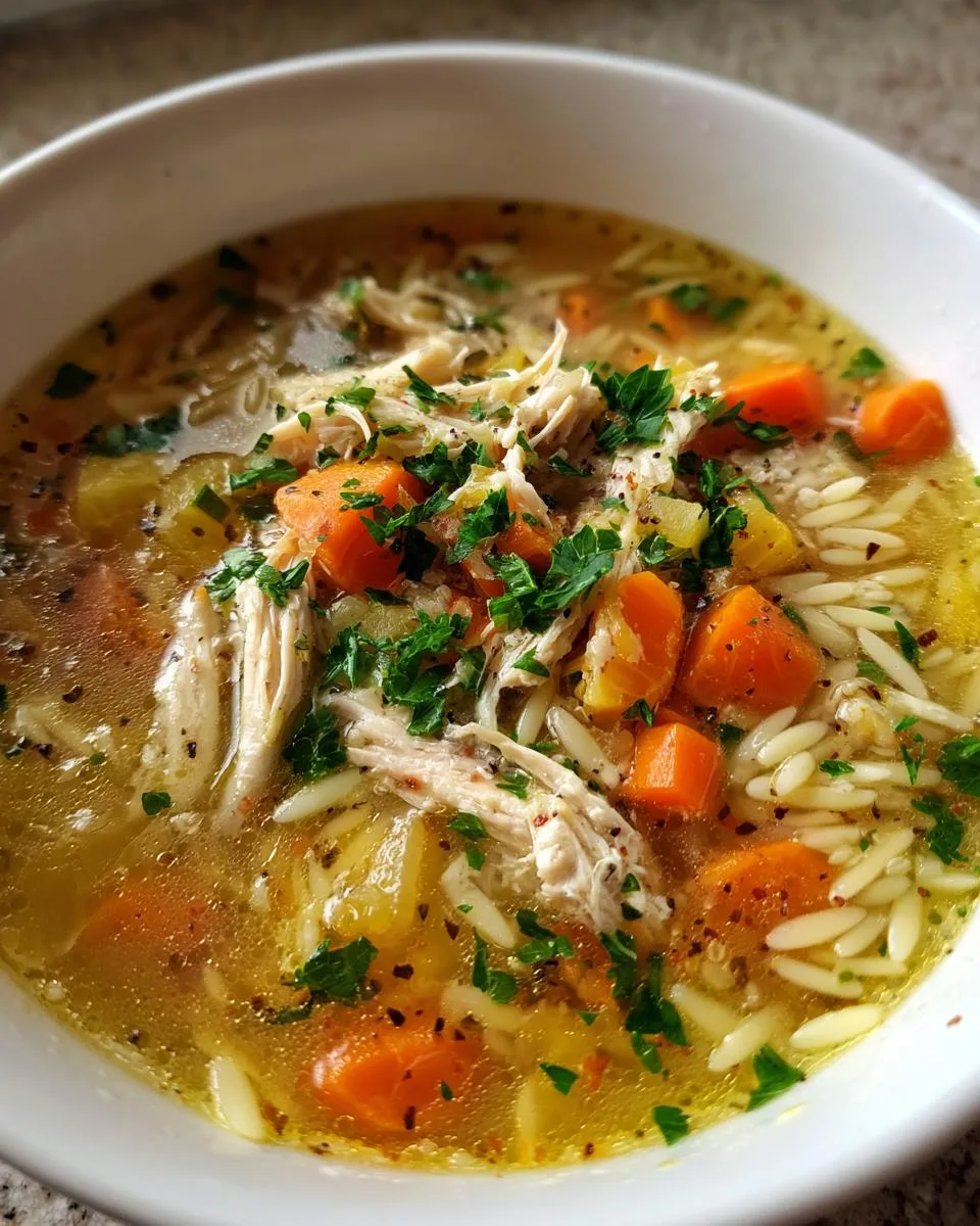 Old Fashioned Chicken Soup - detail 2