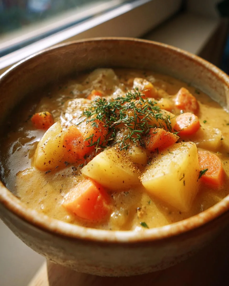 Old-Fashioned Potato Soup - detail 1